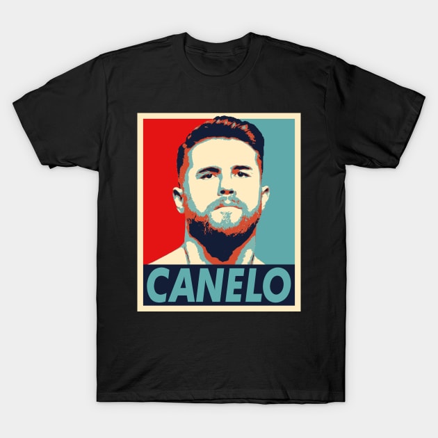Canelo Hope Poster T-Shirt by SmithyJ88